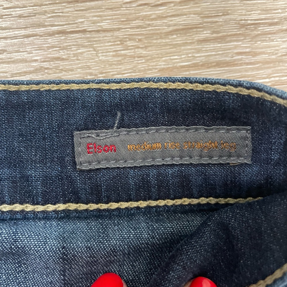 Citizens of Humanity Medium Elson Medium Rise Straight leg Jeans - Picture 3 of 5
